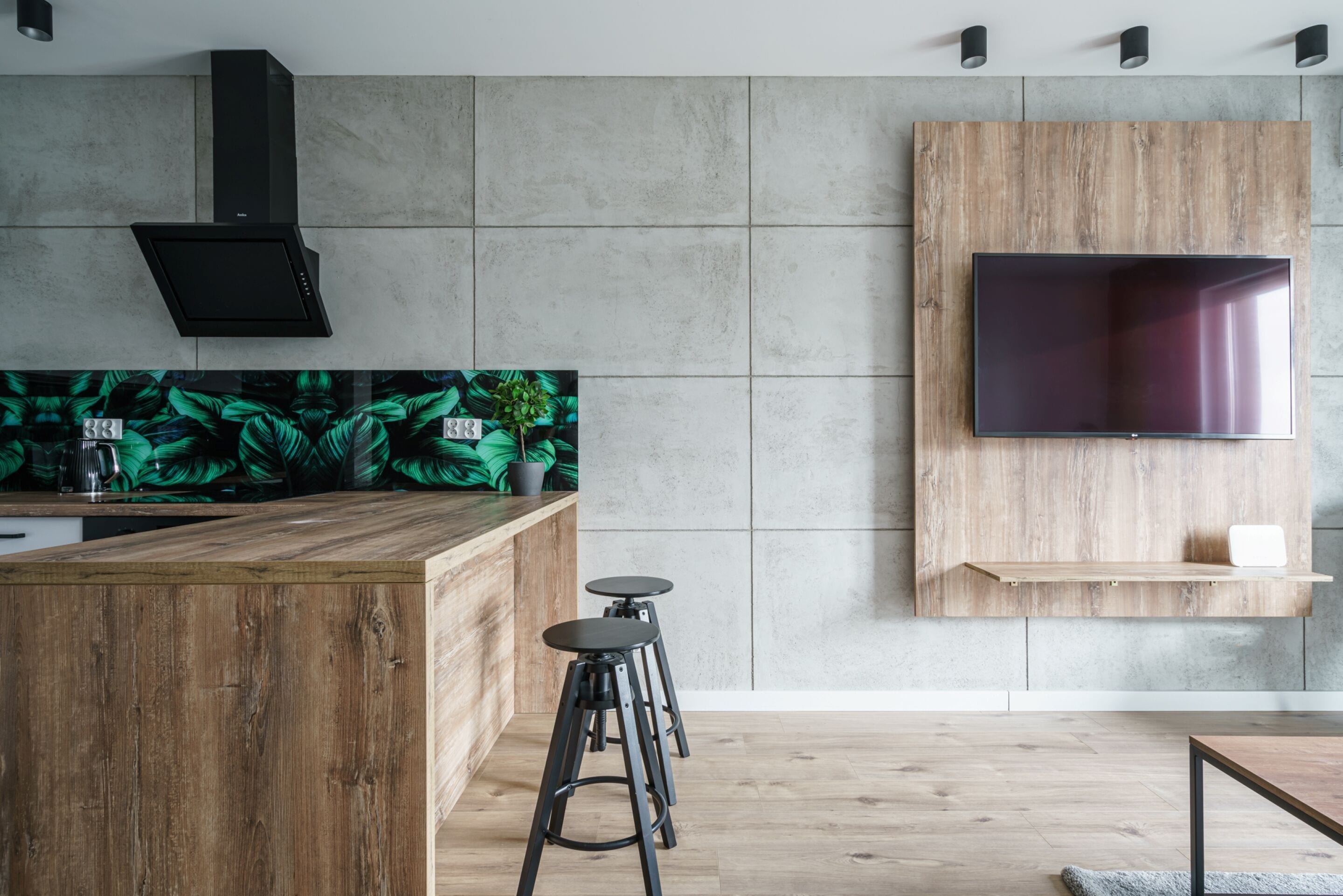 Appartement Classique | Coin séjour | TV connectée de 37 pouces avec chaînes par satellite