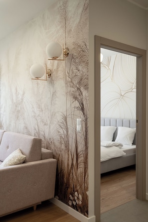 Classic Apartment | Living area - RentPlanet Kępa Mieszczańska (Wroclaw)