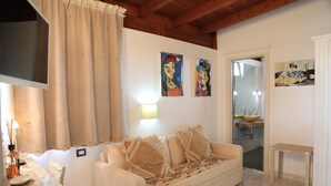 Living area - 3290 A Casa del Panfilo - Camera Quadrupla by Barbarhouse (Porto Cesareo)