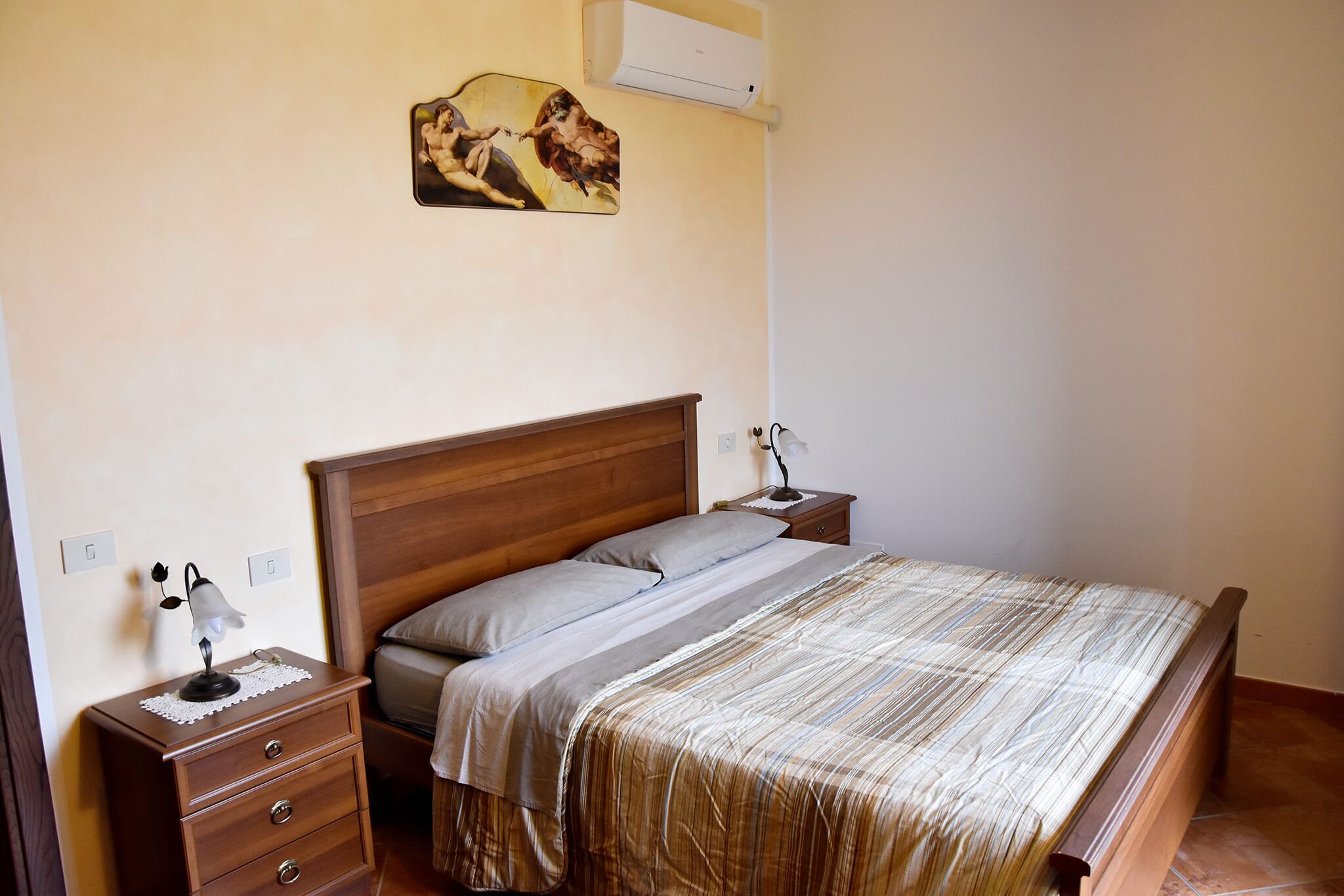 Large and spacious apartment in Assisi for 6 guests