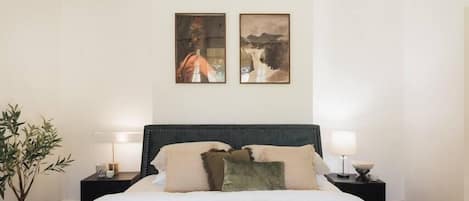 3 chambres, fer et planche Ă repasser, Wi-Fi, draps fournis