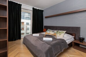 2 bedrooms, iron/ironing board, travel crib, WiFi