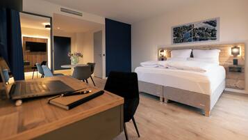 1 bedroom, premium bedding, individually decorated