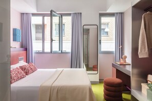 Standard Double or Twin Room | Hypo-allergenic bedding, down comforters, minibar, in-room safe - Moderno Hotel- Adult Only (Rome)