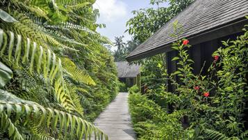 Entrée de l’hébergement