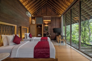 Two Bedroom Pool Villa | Minibar, free WiFi, bed sheets - Hideaway Villas Bali – Ubud by Kanaan Hospitality (Ubud)