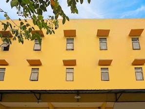 Façade de l’hébergement