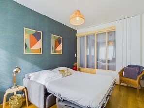 1 bedroom, iron/ironing board, free WiFi - -ALYS- Charmant T2 proche plage (Concarneau)