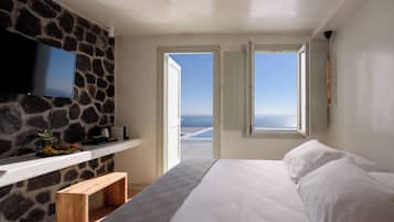 Habitación doble panorámica | Sábanas de algodón egipcio y ropa de cama de alta calidad