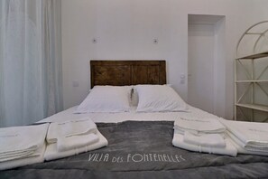 1 bedroom, free WiFi, bed sheets - Apartment, 1 bedroom, Shared pool, Private beach, Mediterranean garden (La Croix-Valmer)