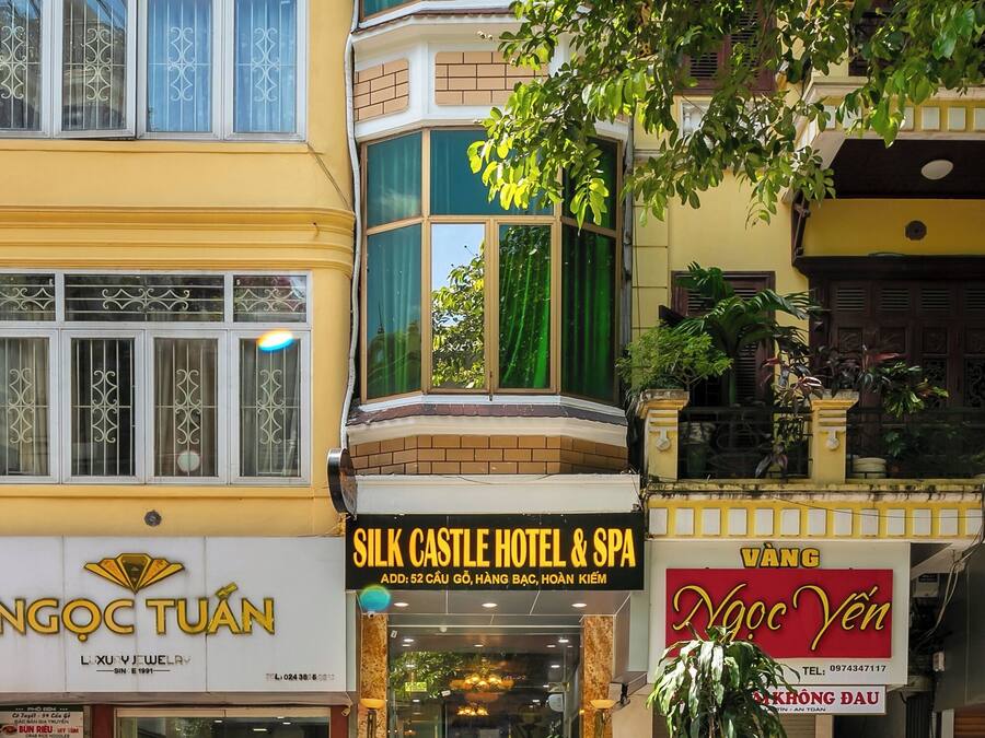 Façade de l’hébergement