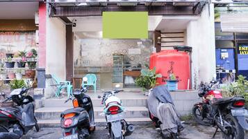 Voorkant van accommodatie