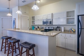 Fridge, microwave, oven, stovetop - Beach Dreams  Boutique Condo (South Padre Island)