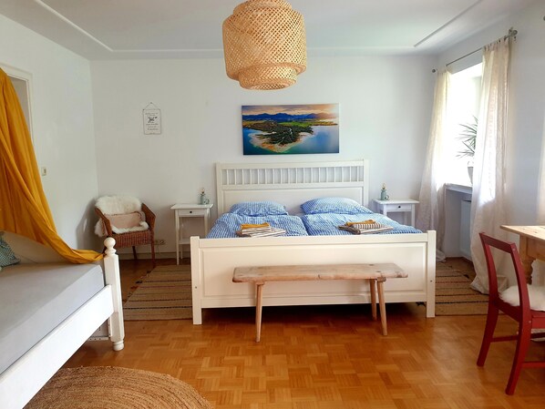 1 Schlafzimmer, WLAN, Bettwäsche