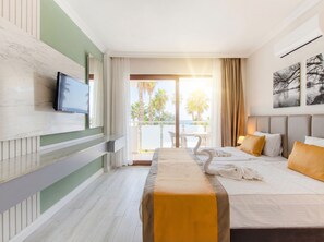 Deluxe Room | Minibar, free WiFi, bed sheets, wheelchair access - Tropic Beach Club Side  (Manavgat)