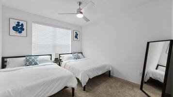 1 bedroom, laptop workspace, iron/ironing board, free internet