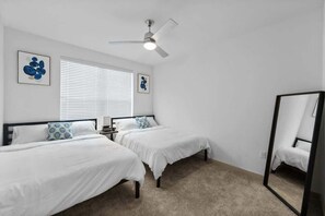 1 bedroom, laptop workspace, iron/ironing board, free Internet