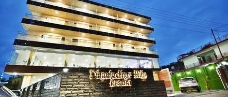 Facciata della struttura