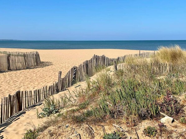 Aan het strand