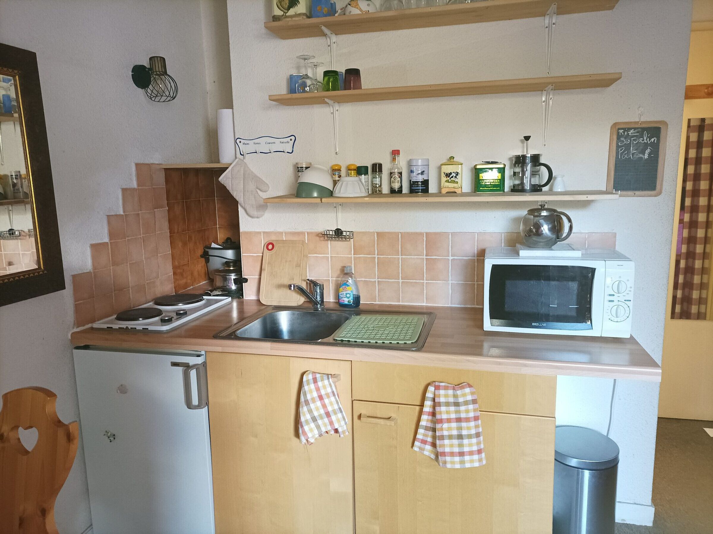 Kühlschrank, Mikrowelle