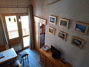 Interior - Studio with mezzanine near the slopes in Plagne Village (Plagne Villages)