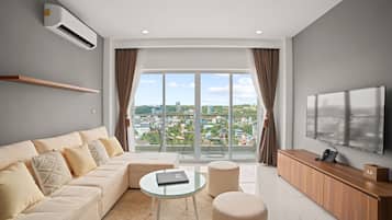 1 habitación, minibar, caja de seguridad en la habitación y escritorio