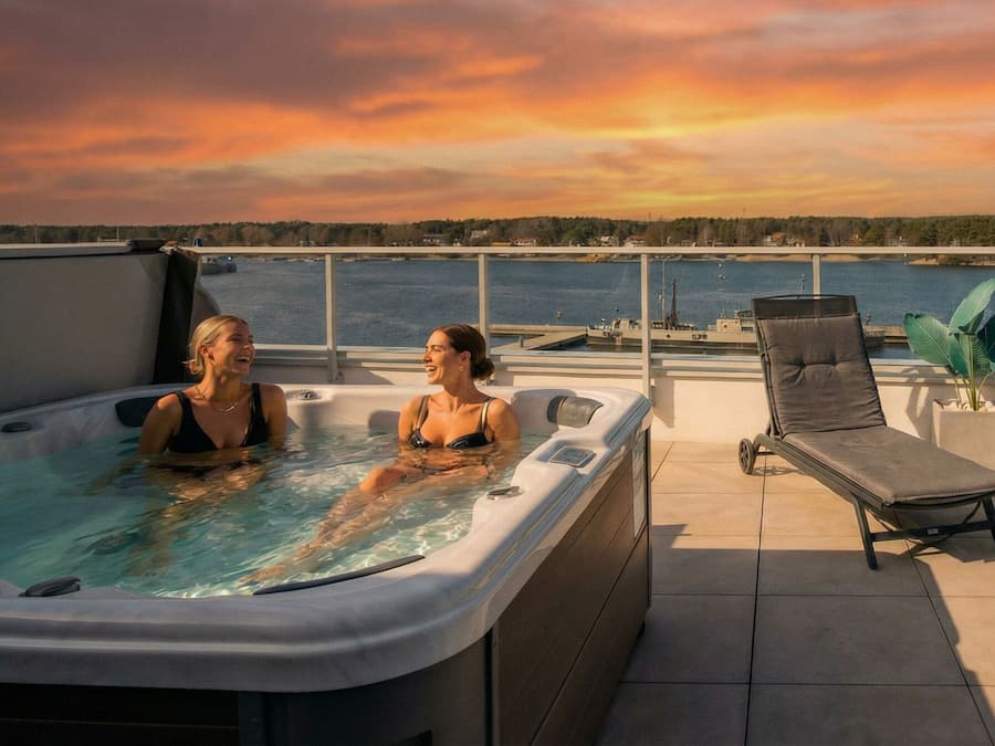 Apartamento premium, 2 quartos, terraço | Terraço/pátio