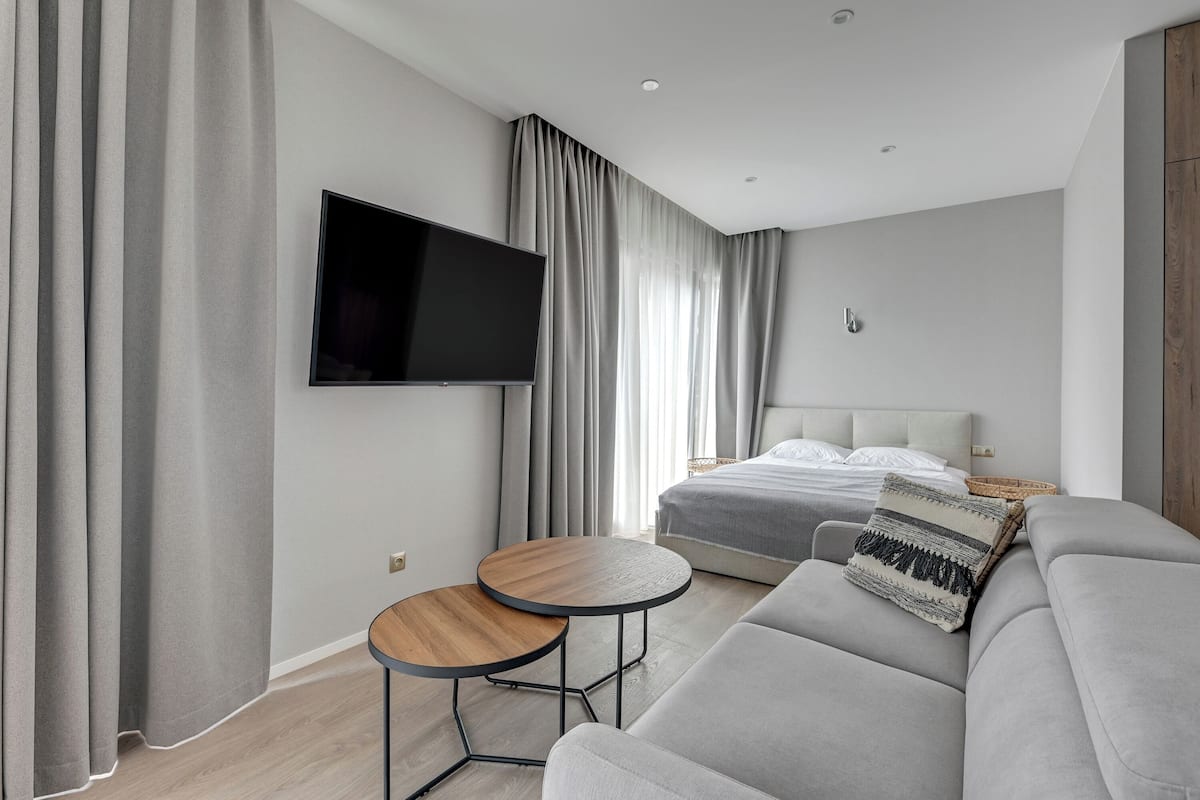 Standard Studio Suite, Non Smoking, Terrace | 1 bedroom, in-room safe, iron/ironing board, free WiFi