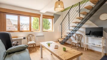 Televisie en een tafeltennistafel