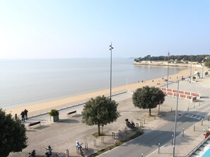 On the beach