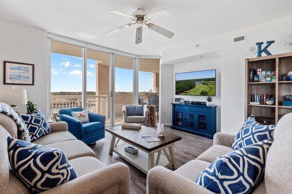 公寓客房, 4 間臥室 | 起居區