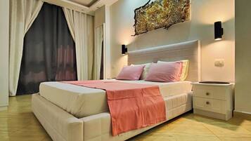 1 soverom, wi-fi (mot et tillegg) og sengetøy