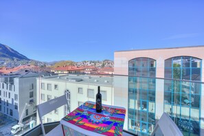 Outdoor dining - Attico Al Parco With Airconditioning (Lugano)