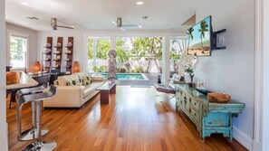 Interior - WALKING ON SUNSHINE ~ Exquisite 3 BR, 3 Ba Home w/ Heated Pool & Parking! (Key West)