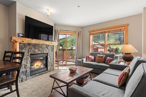 تلفزيون، مدفأة