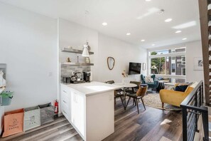 Interior - Perch - Woodland Suite: Chic Townhome Steps from Woodland Zoo w/ Parking (Seattle)