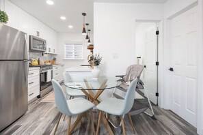 Fridge, microwave, oven, stovetop - Charming 2BR Oasis w/ Fire Pit & BBQ, Downtown SD (San Diego)