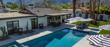 Beheizter Pool