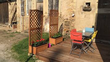 Opções para refeição ao ar livre