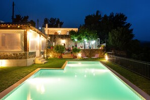 Seasonal outdoor pool - Metohi Nature Living  (Minoa Pediada)