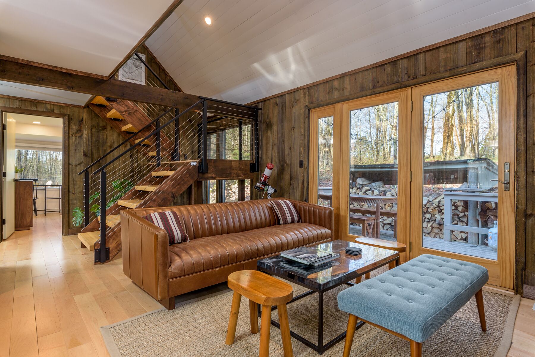 Modern 3-bedroom A-frame in Londonderry, VT