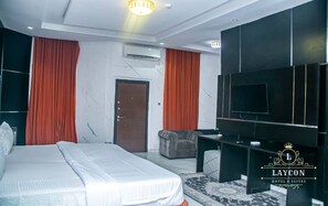 Habitación ejecutiva | Sábanas de algodón egipcio y ropa de cama de alta calidad
