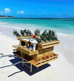 Solsenger og strandhåndklær