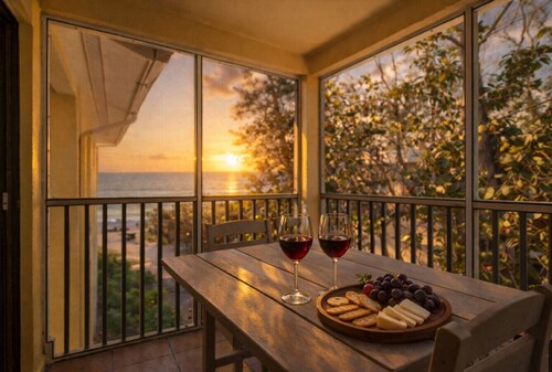 Beach Condo with Quiet, Private Beach