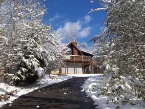 Property grounds - BEARFOOT - Romantic cabin perfect for two! (Townsend)