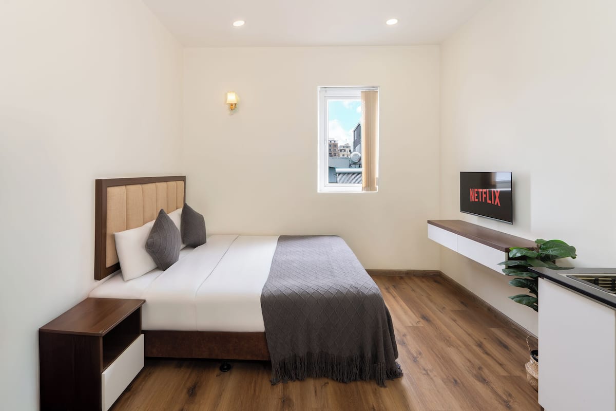 Habitación estándar | 1 dormitorio, escritorio, wifi gratis y ropa de cama