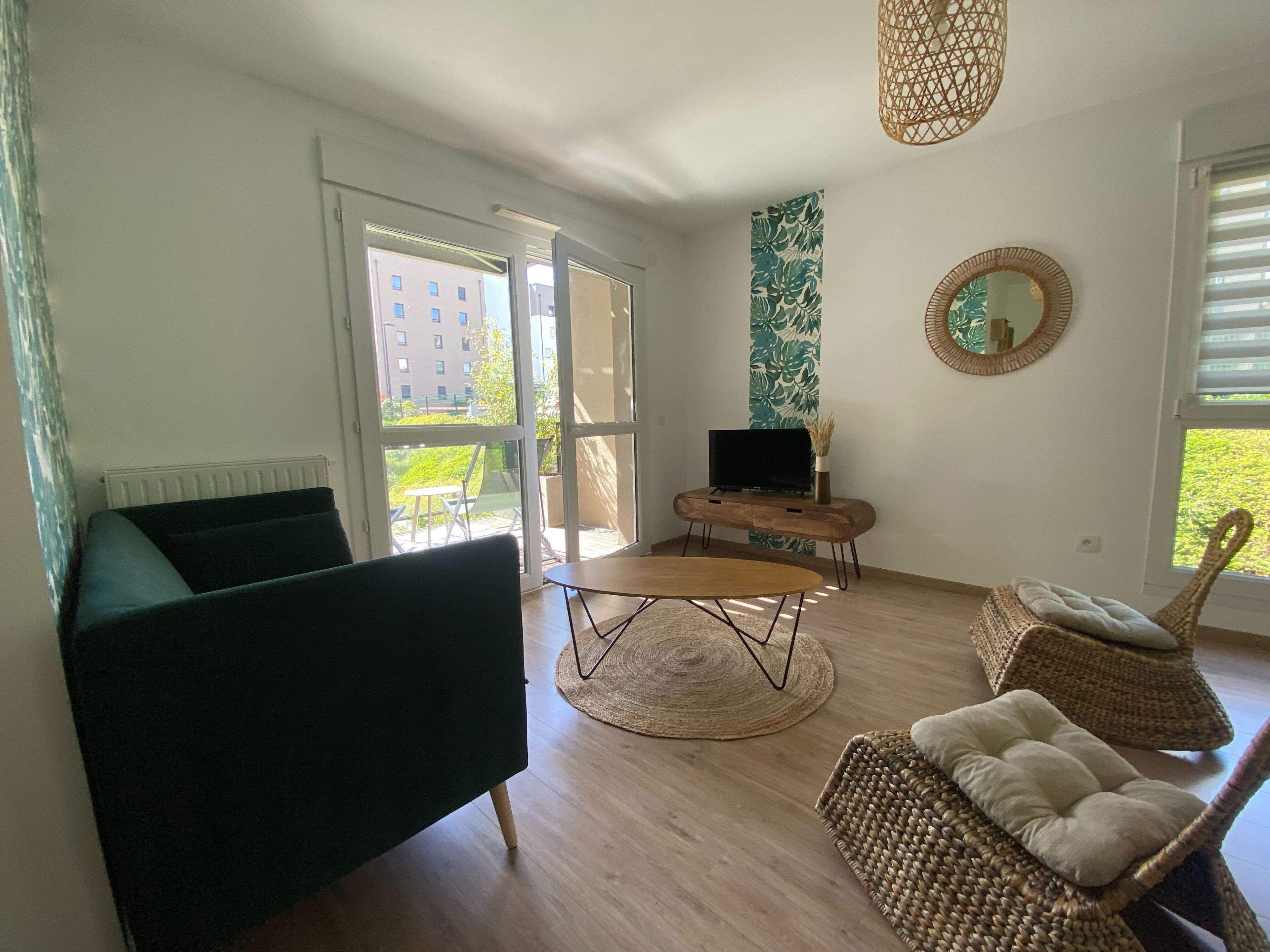 Spacious and bright nest in Hérouville-saint-Clair