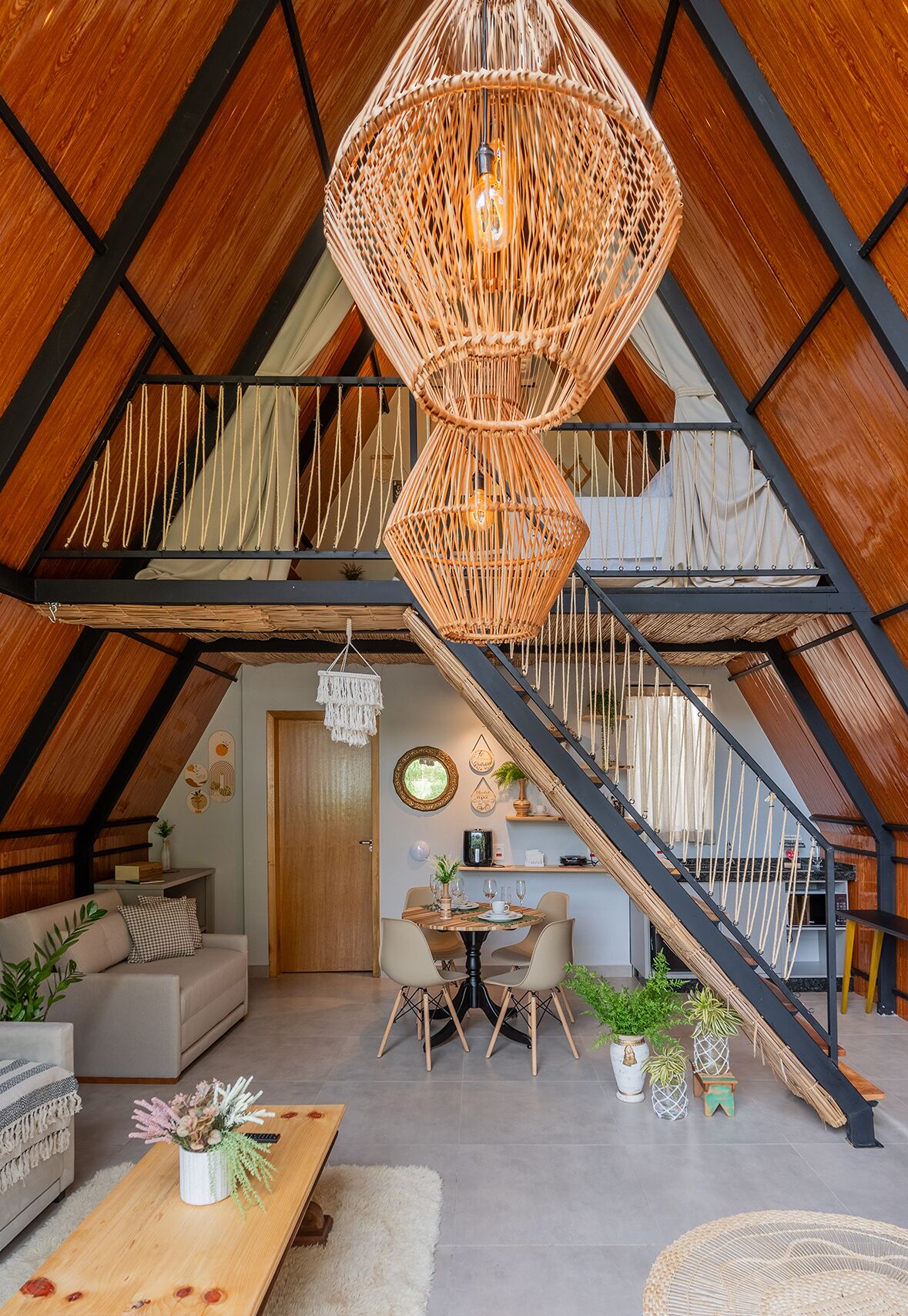 Premium Chalet | Living area | 32-inch Smart TV with digital channels