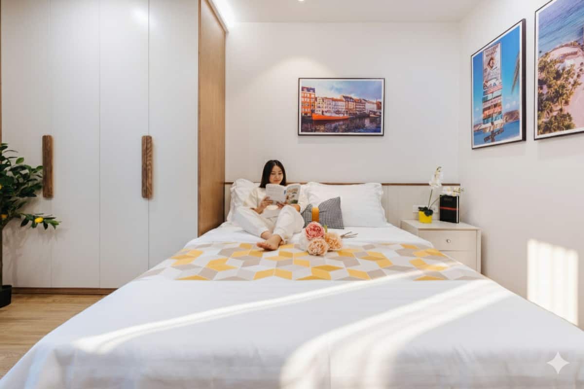 Signature Studio | 2 bedrooms, desk, laptop workspace, soundproofing