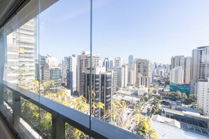 Suite estudio Deluxe | Vista del balcón